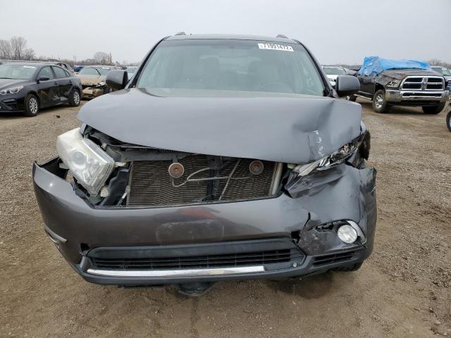 5TDBK3EH3DS242058 - 2013 TOYOTA HIGHLANDER BASE Сұр фото 5