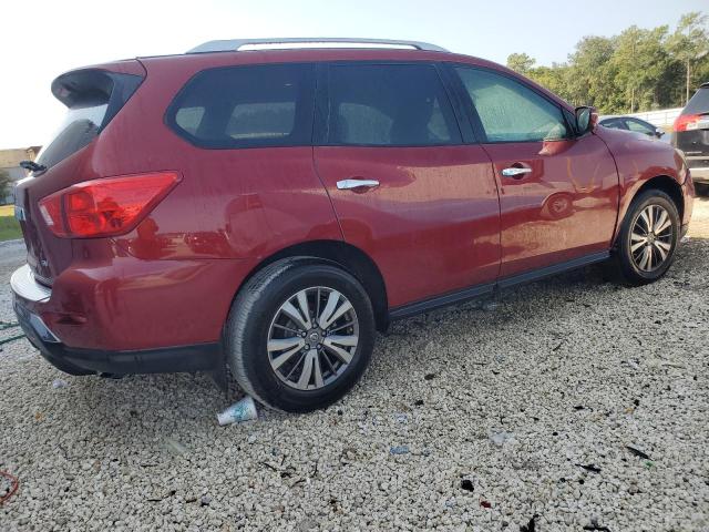 5N1DR2MN4JC647490 - 2018 NISSAN PATHFINDER S RED photo 3