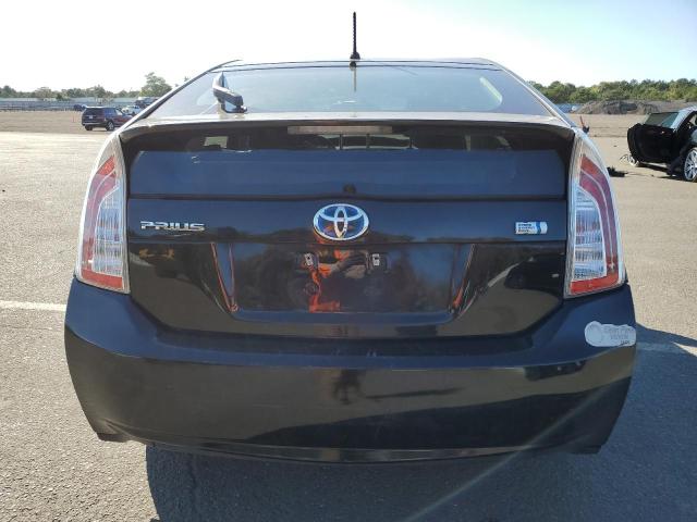 JTDKN3DU8D0345288 - 2013 TOYOTA PRIUS BLACK photo 6