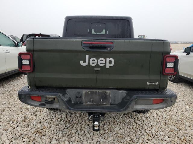 1C6HJTFG3NL112973 - 2022 JEEP GLADIATOR OVERLAND GREEN photo 6