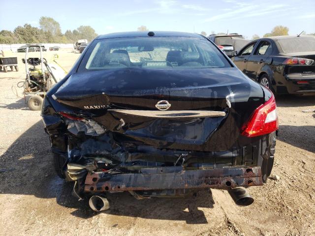 1N4AA5AP9AC832534 - 2010 NISSAN MAXIMA S BLACK photo 6