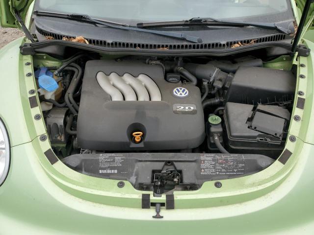 3VWBB21C32M416435 - 2002 VOLKSWAGEN NEW BEETLE GL GREEN photo 11