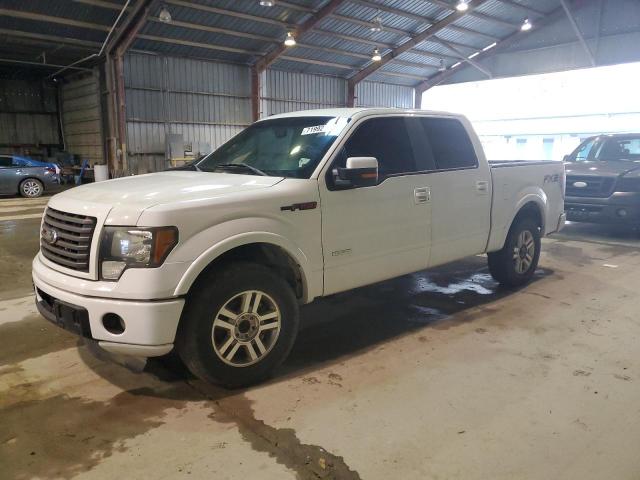 1FTFW1CT8CKD33530 - 2012 FORD F150 SUPER WHITE photo 1