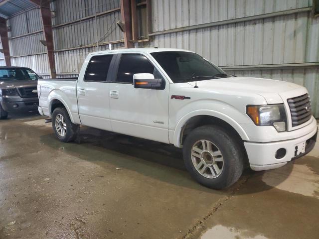 1FTFW1CT8CKD33530 - 2012 FORD F150 SUPER WHITE photo 4