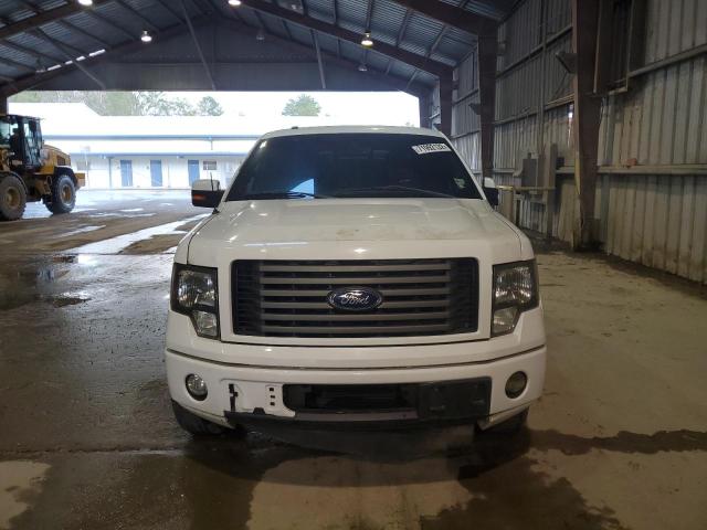 1FTFW1CT8CKD33530 - 2012 FORD F150 SUPER WHITE photo 5