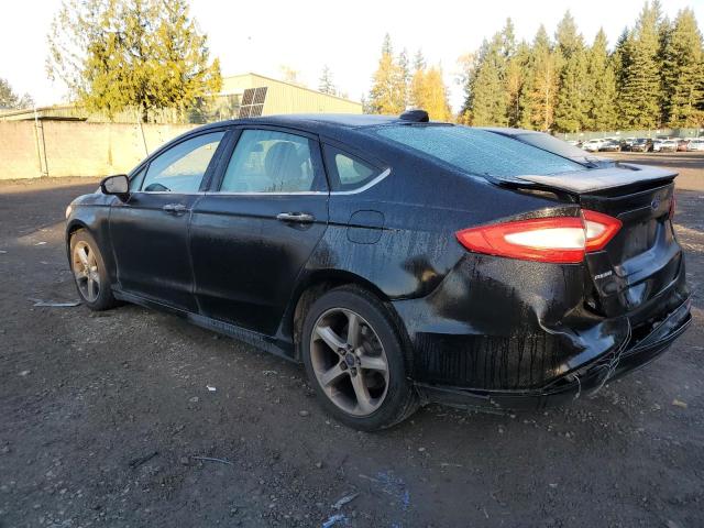 3FA6P0H70GR356116 - 2016 FORD FUSION SE BLACK photo 2