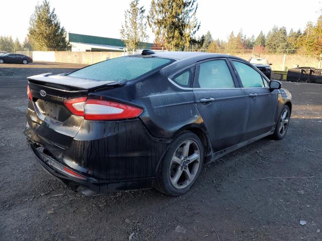 3FA6P0H70GR356116 - 2016 FORD FUSION SE BLACK photo 3