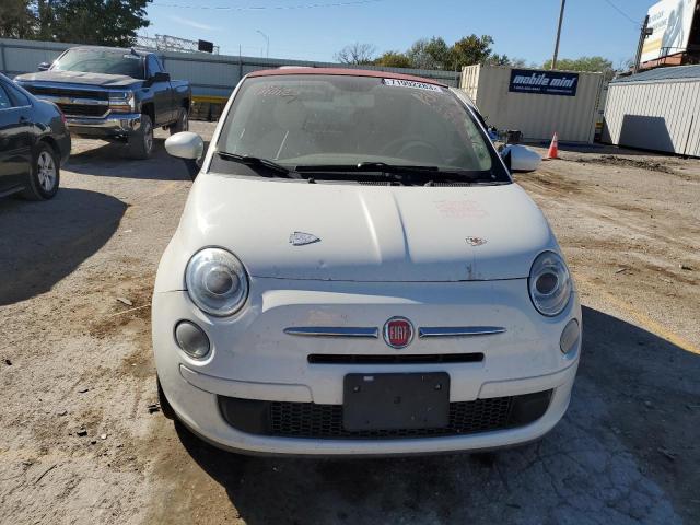 3C3CFFDR8CT223258 - 2012 FIAT 500 POP WHITE photo 5