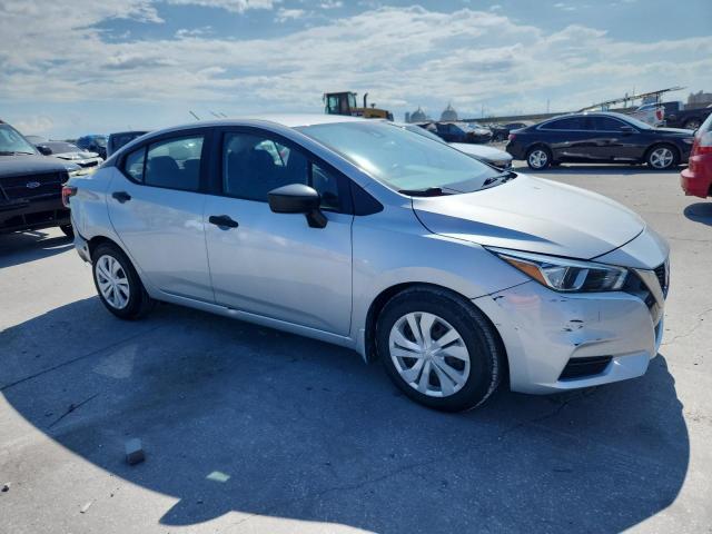 3N1CN8DV6ML896884 - 2021 NISSAN VERSA S SILVER photo 4