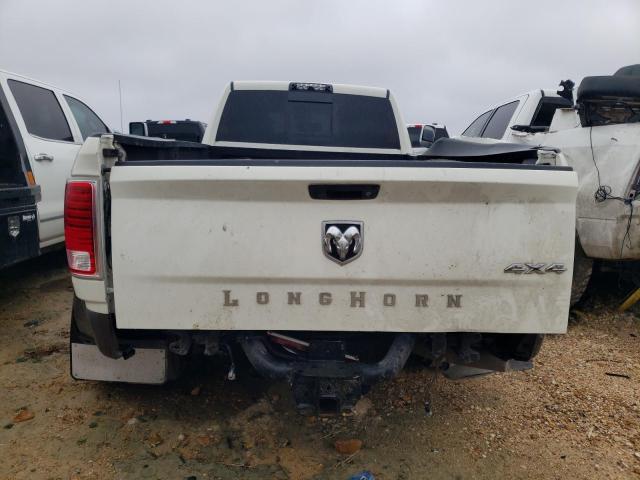 3C63RRKL8JG159447 - 2018 RAM 3500 LONGHORN WHITE photo 6