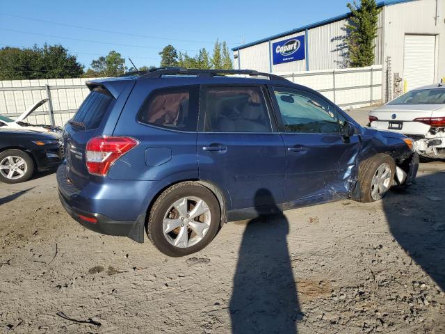 JF2SJAHCXEH416528 - 2014 SUBARU FORESTER 2.5I LIMITED BLUE photo 3