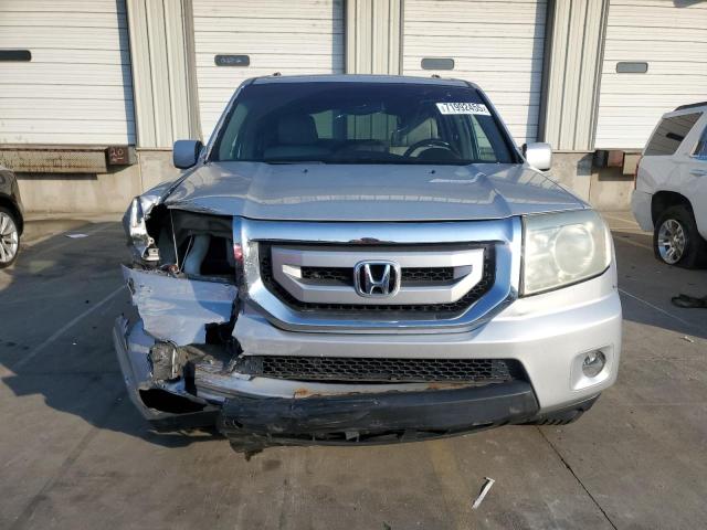 5FNYF48589B051317 - 2009 HONDA PILOT EXL SILVER photo 5