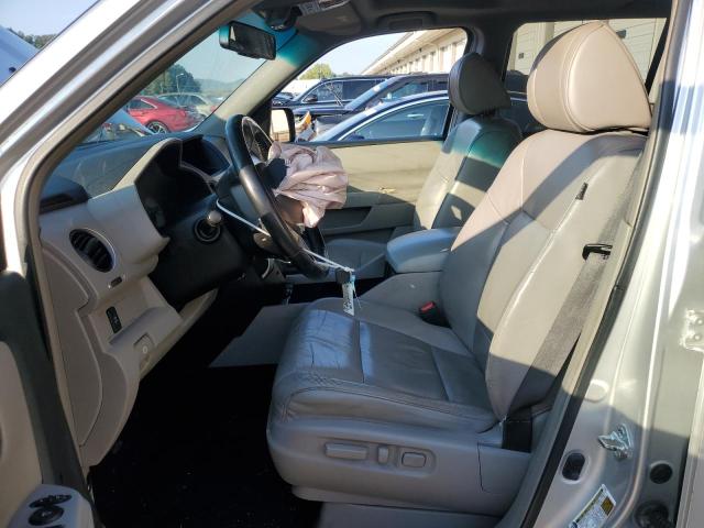 5FNYF48589B051317 - 2009 HONDA PILOT EXL SILVER photo 7