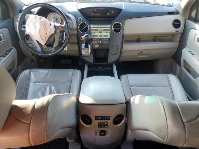 5FNYF48589B051317 - 2009 HONDA PILOT EXL SILVER photo 8