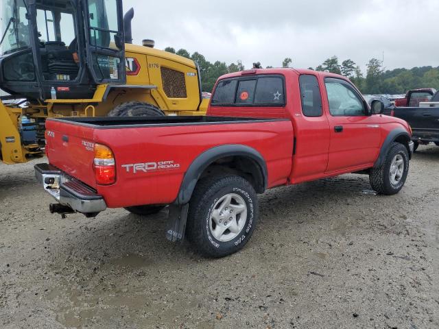 5TEWN72NX3Z160095 - 2003 TOYOTA TACOMA XTRACAB RED photo 3