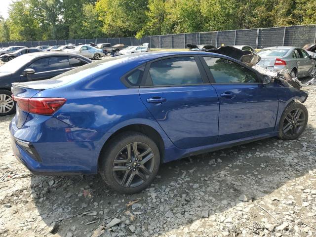 3KPF34AD6ME279915 - 2021 KIA FORTE GT LINE BLUE photo 3