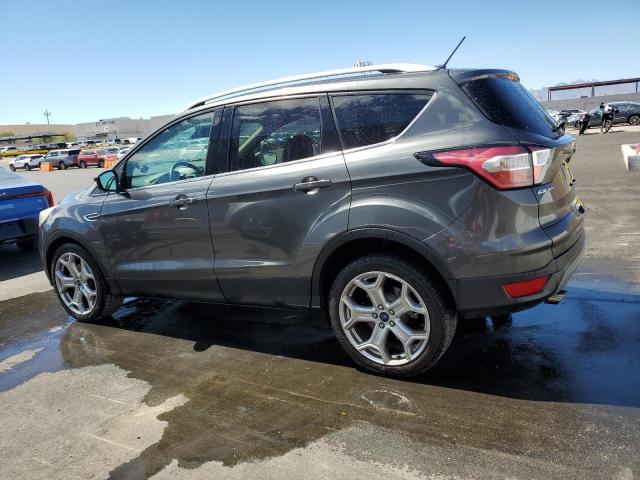1FMCU0JD4HUD20439 - 2017 FORD ESCAPE TITANIUM 灰色 照片 2
