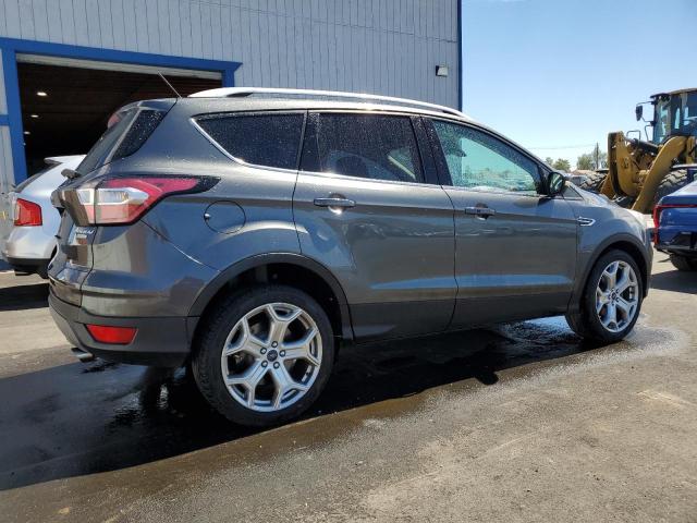 1FMCU0JD4HUD20439 - 2017 FORD ESCAPE TITANIUM 灰色 照片 3