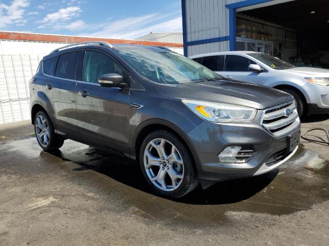 1FMCU0JD4HUD20439 - 2017 FORD ESCAPE TITANIUM 灰色 照片 4