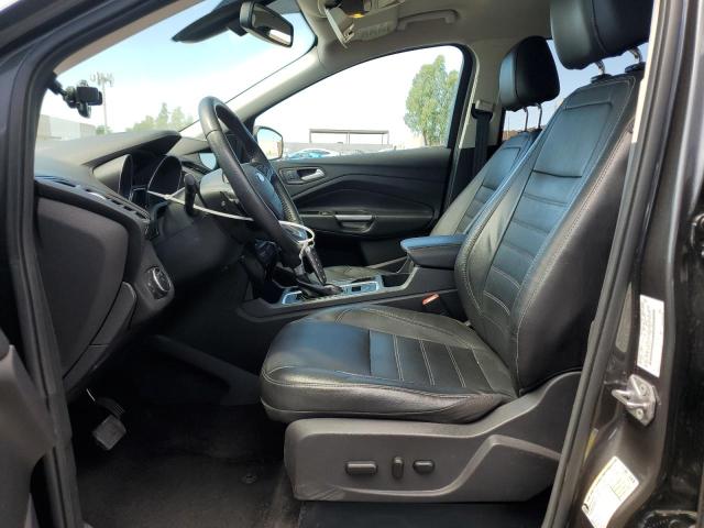 1FMCU0JD4HUD20439 - 2017 FORD ESCAPE TITANIUM 灰色 照片 7