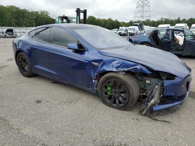 5YJSA1E16GF151580 - 2016 TESLA MODEL S Синій фото 4