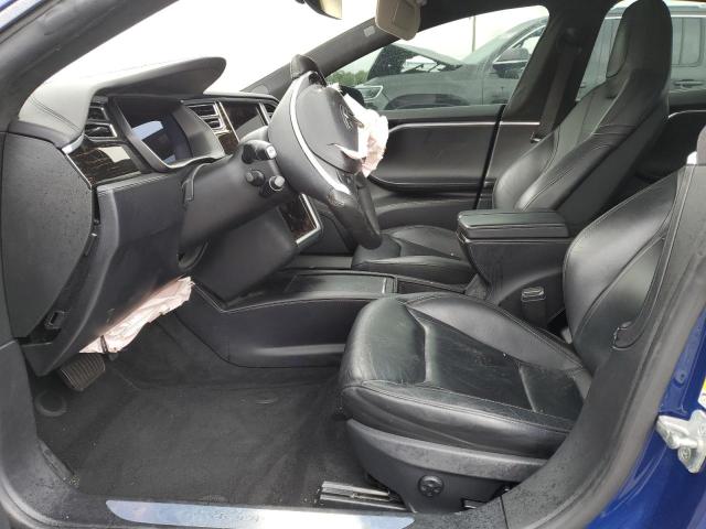5YJSA1E16GF151580 - 2016 TESLA MODEL S Синій фото 7