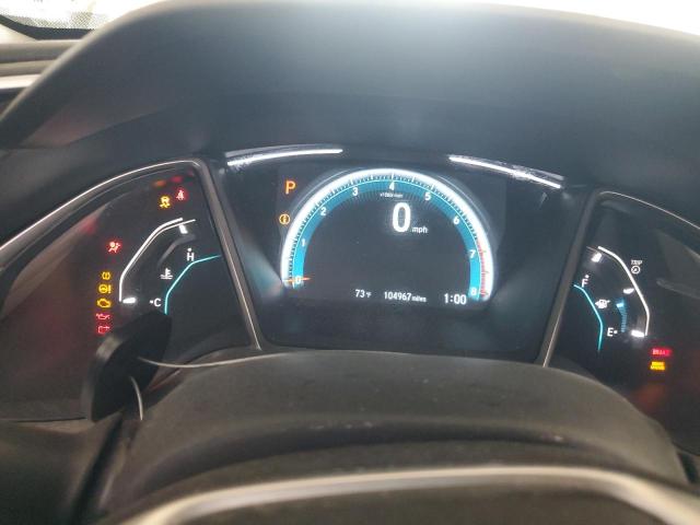 19XFC2F78HE017701 - 2017 HONDA CIVIC EX WHITE photo 9