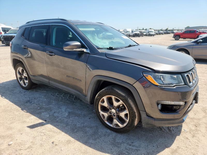 3C4NJDCB1KT620661 - 2019 JEEP COMPASS LIMITED Gris photo 4