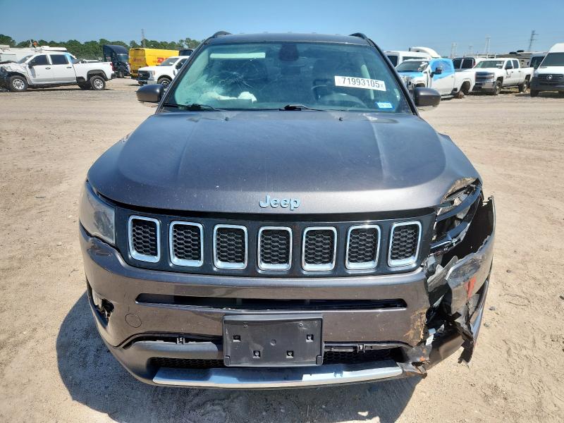 3C4NJDCB1KT620661 - 2019 JEEP COMPASS LIMITED Gris photo 5