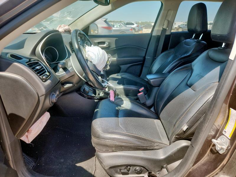 3C4NJDCB1KT620661 - 2019 JEEP COMPASS LIMITED Gris photo 7