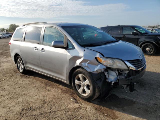 5TDKK3DCXBS142400 - 2011 TOYOTA SIENNA LE SILVER photo 4