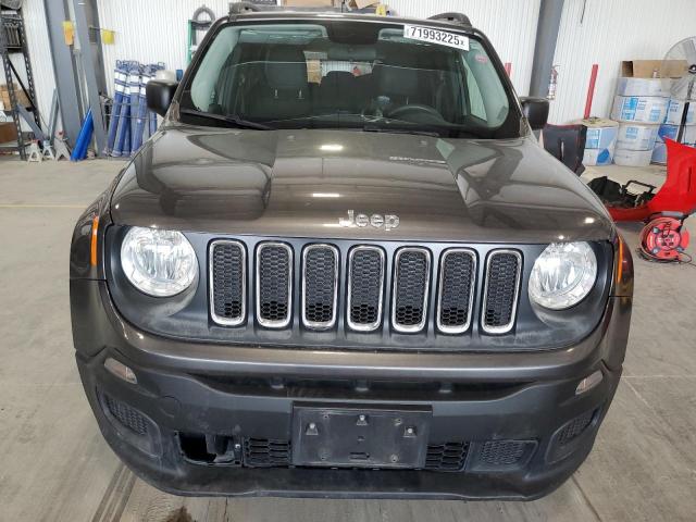 ZACCJAAB5HPE89596 - 2017 JEEP RENEGADE SPORT BLACK photo 5