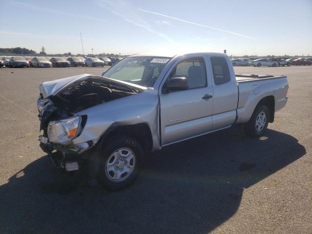 5TETX22N18Z537534 - 2008 TOYOTA TACOMA ACCESS CAB ვერცხლისფერი ფოტო 1