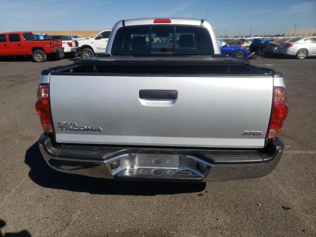 5TETX22N18Z537534 - 2008 TOYOTA TACOMA ACCESS CAB ვერცხლისფერი ფოტო 6