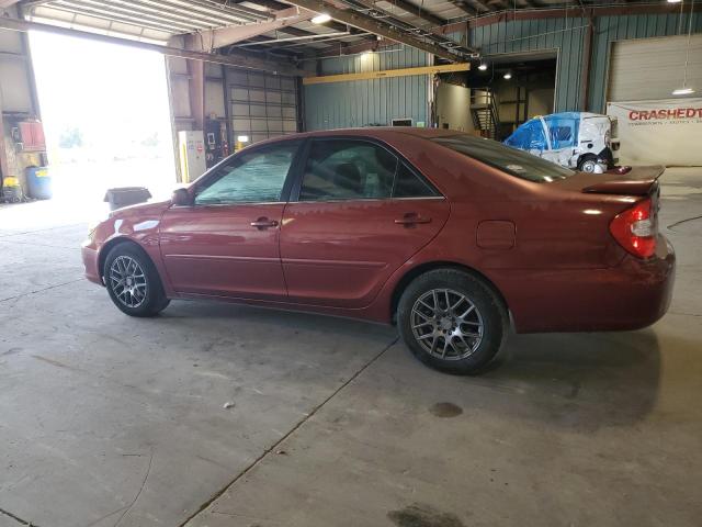 4T1BA32K14U502001 - 2004 TOYOTA CAMRY SE 红色 照片 2