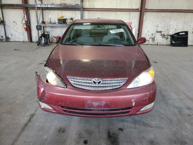 4T1BA32K14U502001 - 2004 TOYOTA CAMRY SE 红色 照片 5