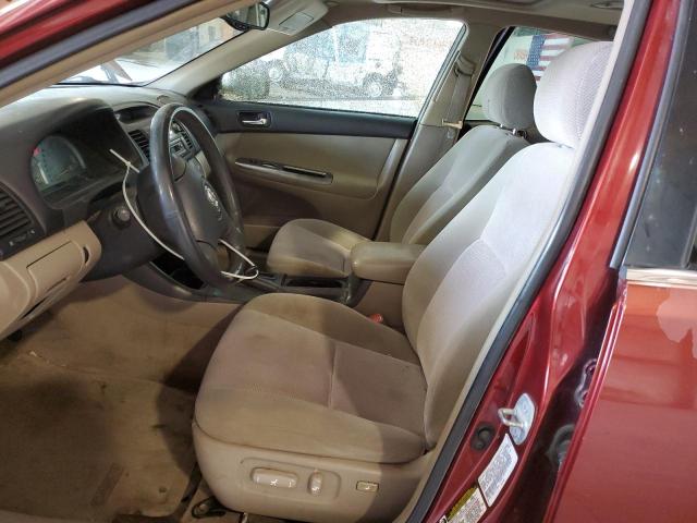 4T1BA32K14U502001 - 2004 TOYOTA CAMRY SE 红色 照片 7