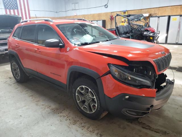 1C4PJMBX4MD223816 - 2021 JEEP CHEROKEE TRAILHAWK ORANGE photo 4