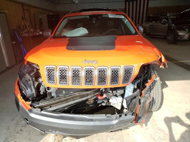 1C4PJMBX4MD223816 - 2021 JEEP CHEROKEE TRAILHAWK ORANGE photo 5