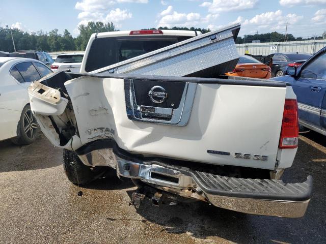 1N6BA07D58N338620 - 2008 NISSAN TITAN XE WHITE photo 6