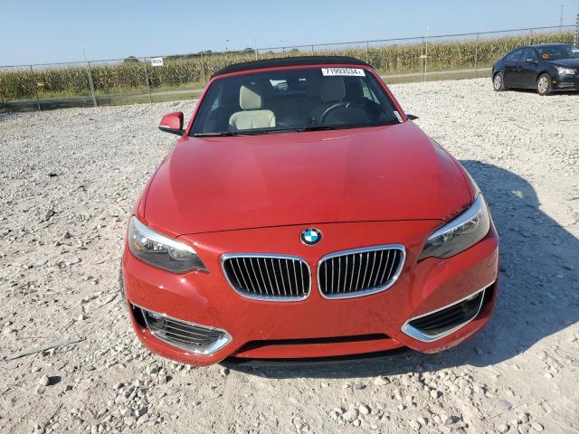 WBA1L9C54GV325722 - 2016 BMW 228 XI SULEV RED photo 5