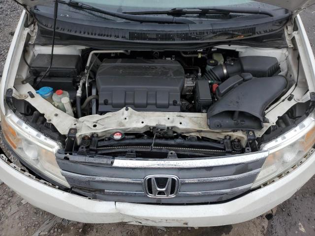5FNRL5H95DB020878 - 2013 HONDA ODYSSEY TOURING WHITE photo 12