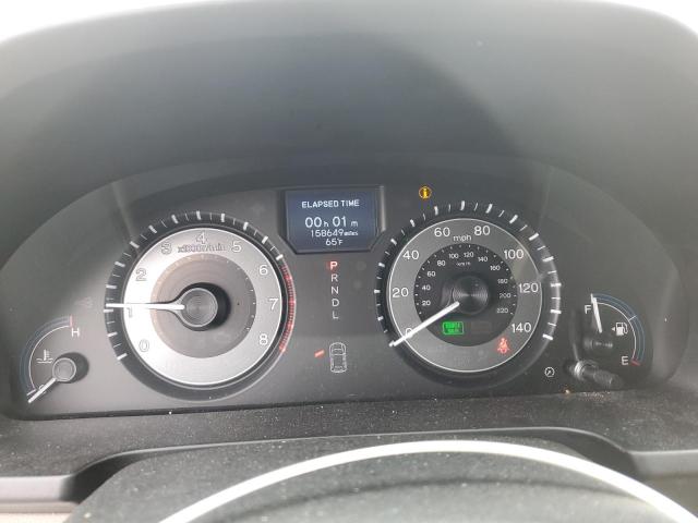 5FNRL5H95DB020878 - 2013 HONDA ODYSSEY TOURING WHITE photo 9