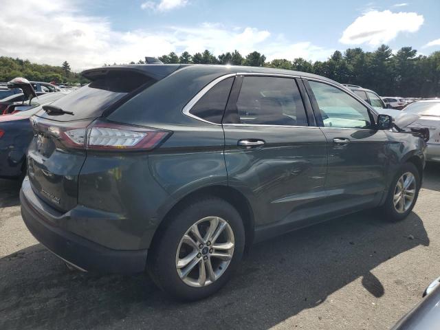 2FMTK4K94FBC36163 - 2015 FORD EDGE TITANIUM GRAY photo 3