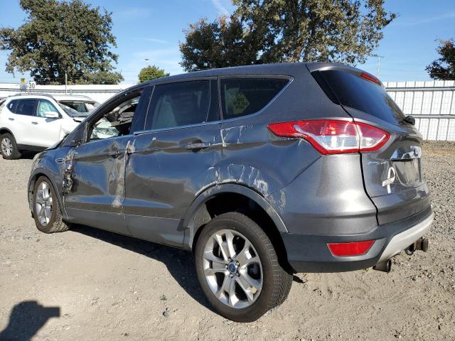 1FMCU0H97DUB40383 - 2013 FORD ESCAPE SEL GRAY photo 2