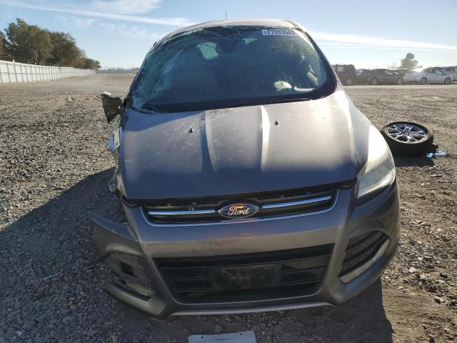 1FMCU0H97DUB40383 - 2013 FORD ESCAPE SEL GRAY photo 5