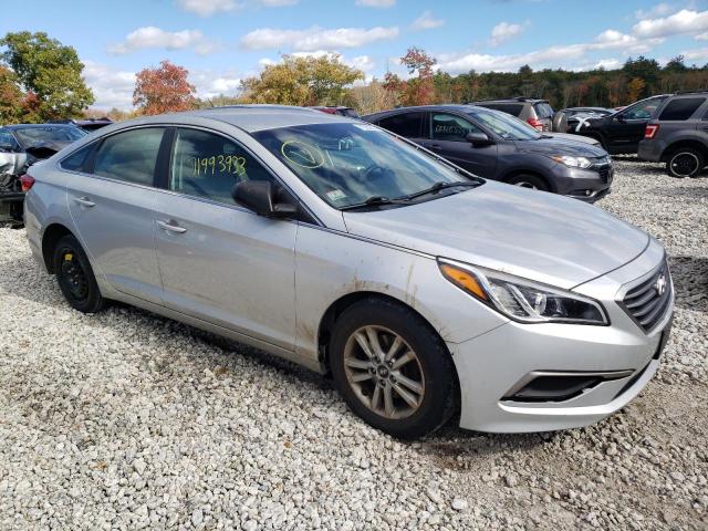 5NPE24AF3HH537907 - 2017 HYUNDAI SONATA SE SILVER photo 4