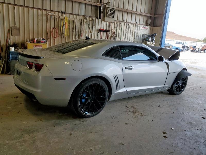 2G1FC1E31D9172987 - 2013 CHEVROLET CAMARO LT 银色 照片 3