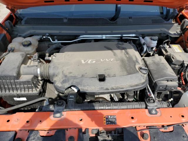 1GCGTBENXM1183123 - 2021 CHEVROLET COLORADO ORANGE photo 11