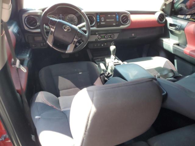 3TMAZ5CN3KM100012 - 2019 TOYOTA TACOMA DOUBLE CAB RED photo 8